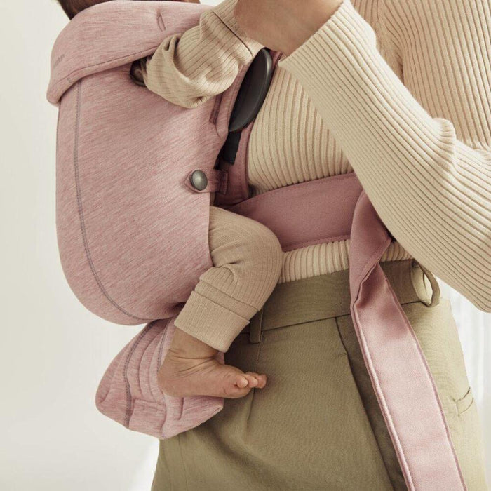 Marsúpio/Porta-Bebés BabyBjörn Mini 3D Jersey Light Pink