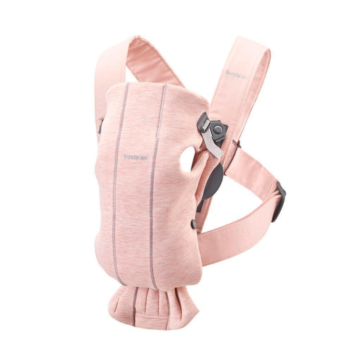 Marsúpio/Porta-Bebés BabyBjörn Mini 3D Jersey Light Pink
