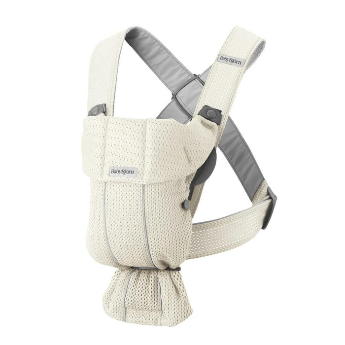 Marsúpio/Porta-Bebés BabyBjörn Mini Mesh Creme