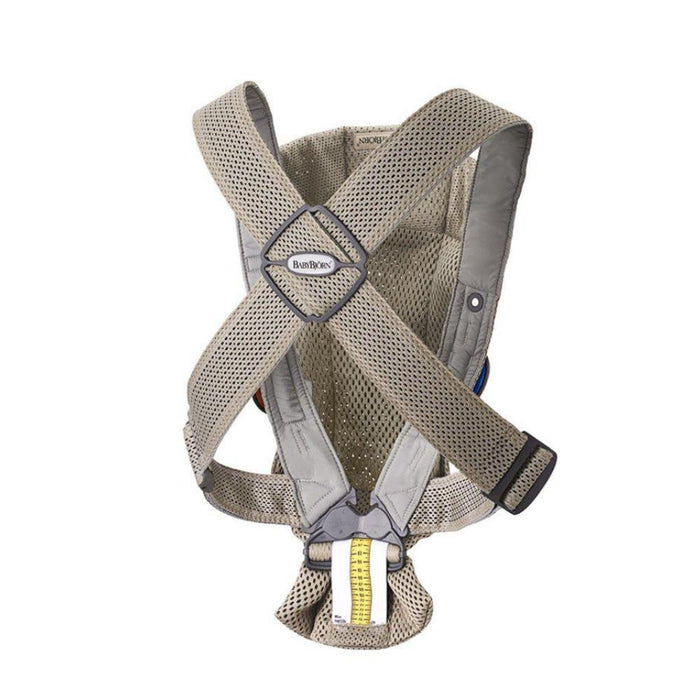 Marsúpio/Porta-Bebés BabyBjörn Mini Mesh Creme