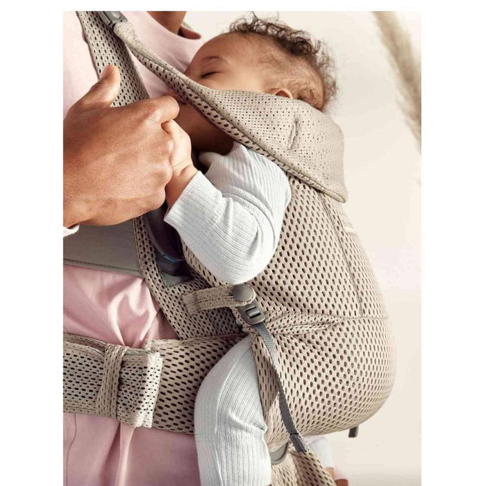 Marsúpio/Porta-Bebés BabyBjörn Move 3D Mesh Grey Beige