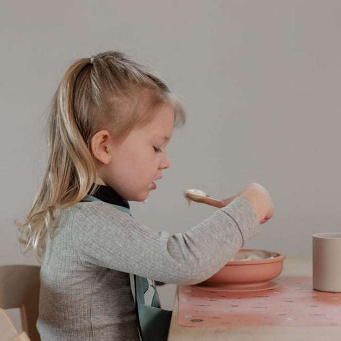 2 Colheres em Silicone Baby Livia Muted Clay