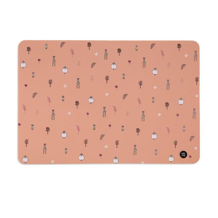 Individual em Silicone Baby Livia Muted Clay 38x26cm