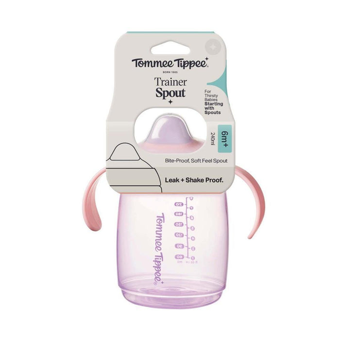 Copo de Aprendizagem com Asas Tomme Tippee Rosa 240ml