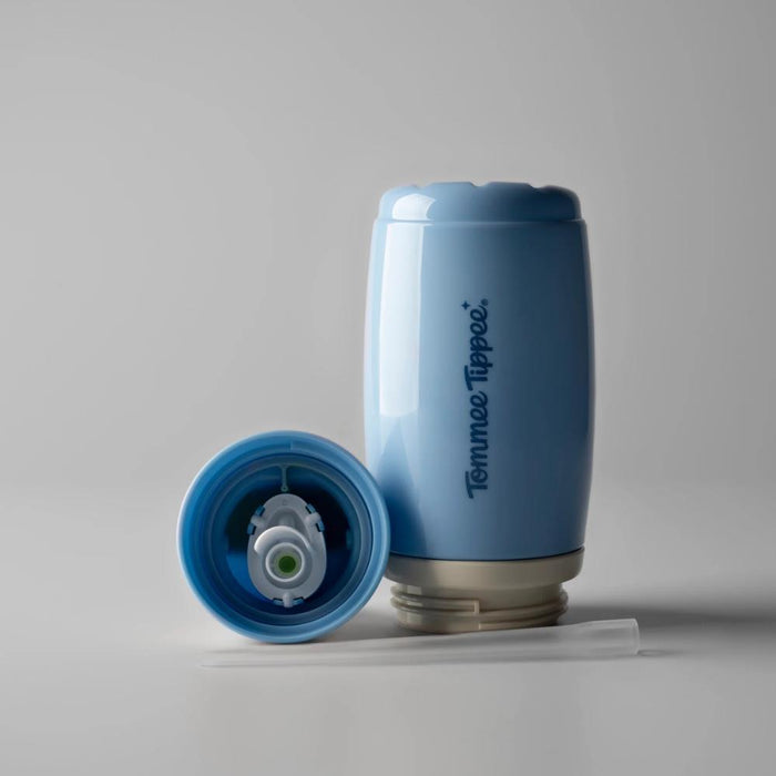 Garrafa Térmica com Palhinha Tommee Tippee Azul 266ml