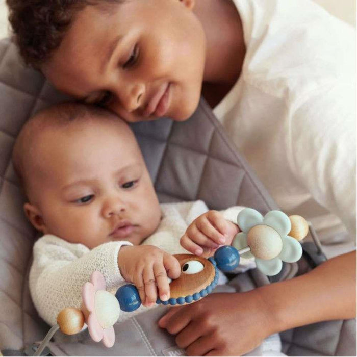 BabyBjörn Googly Eyes Pastel Bouncer Toy