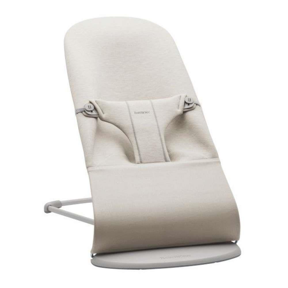 Tumbona BabyBjörn Bliss 3D Jersey beige claro