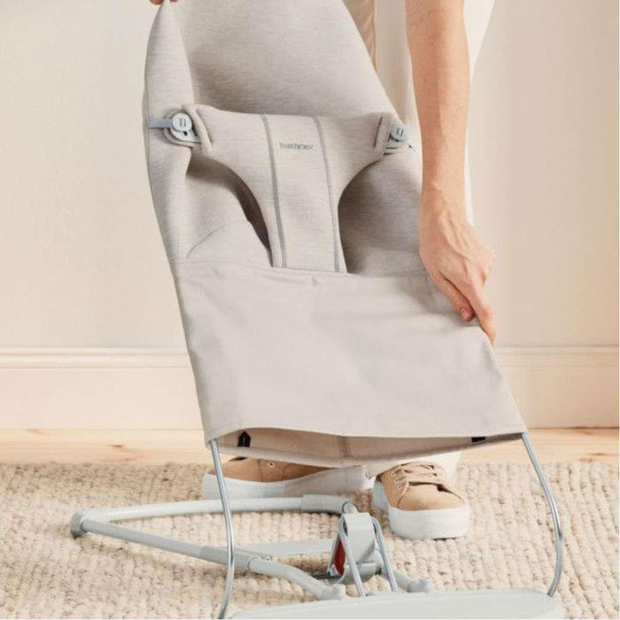 BabyBjörn Bliss 3D Jersey Light Beige Lounger