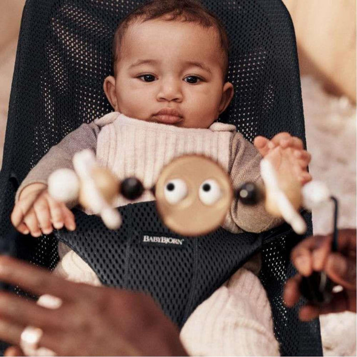 BabyBjörn Googly Eyes Black &amp; White Bouncer Toy