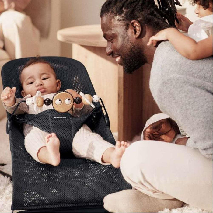 BabyBjörn Googly Eyes Black &amp; White Bouncer Toy