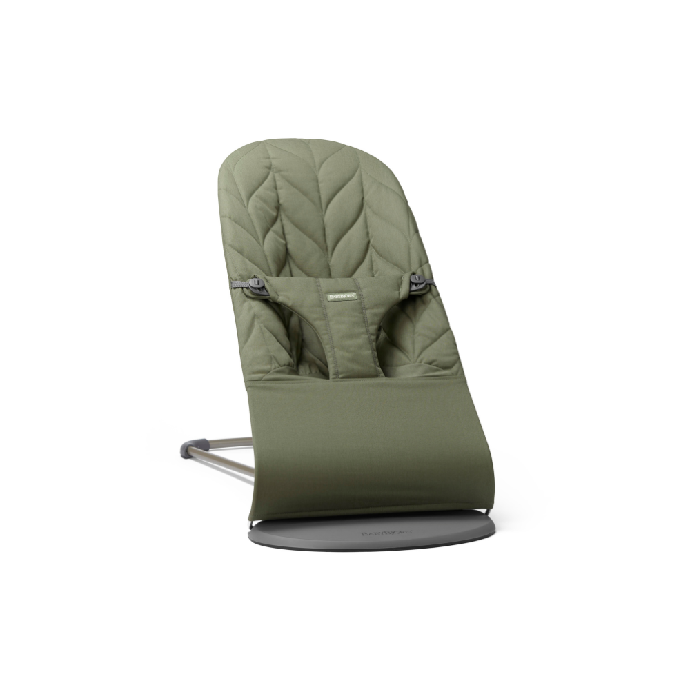 Sillón BabyBjörn Bliss Petal verde oscuro