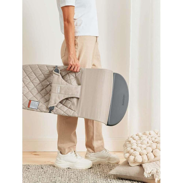 BabyBjörn Bliss Classic Sand Grey Lounger