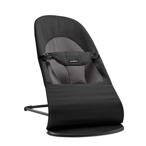 BabyBjörn Balance Soft Jersey Lounger Black/Dark Grey