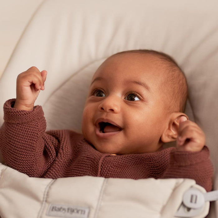 Espreguiçadeira BabyBjörn Balance Soft Tri-Fabric Light Beige
