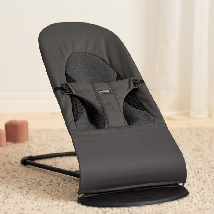 Espreguiçadeira BabyBjörn Balance Soft Tri-Fabric Dark Grey