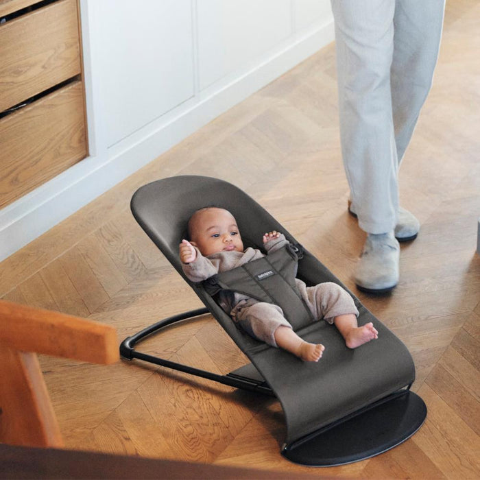 Espreguiçadeira BabyBjörn Balance Soft Tri-Fabric Dark Grey