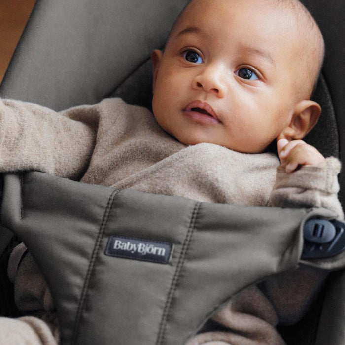 Espreguiçadeira BabyBjörn Balance Soft Tri-Fabric Dark Grey