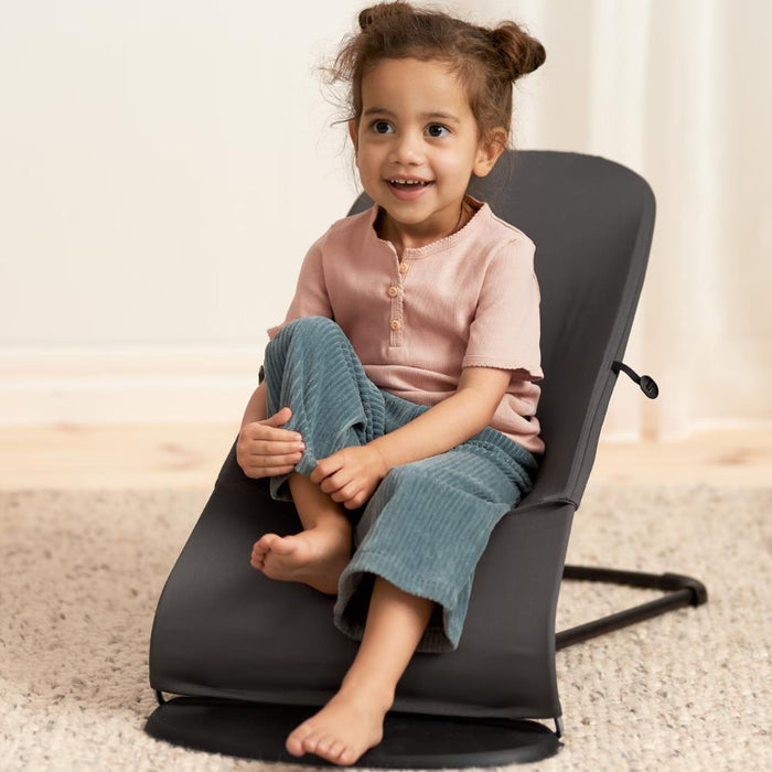 Espreguiçadeira BabyBjörn Balance Soft Tri-Fabric Dark Grey