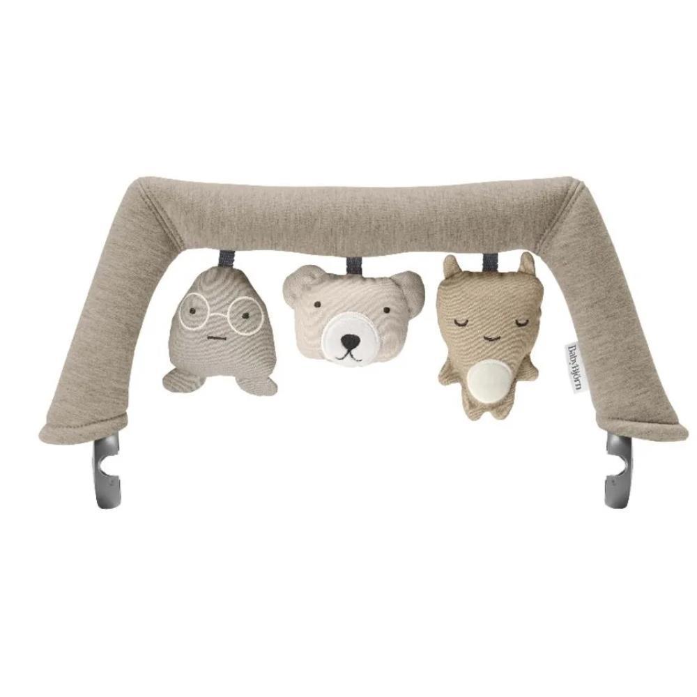 Brinquedo para Espreguiçadeira BabyBjörn Soft Friends Bege
