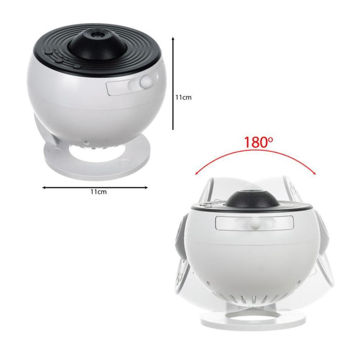 Projetor 360º Led Izoxis Planetário Sistema Solar