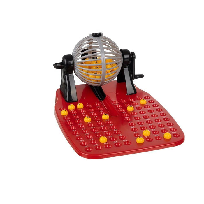 Jogo Bingo com Máquina Distribuição Bolas Kingso Toys