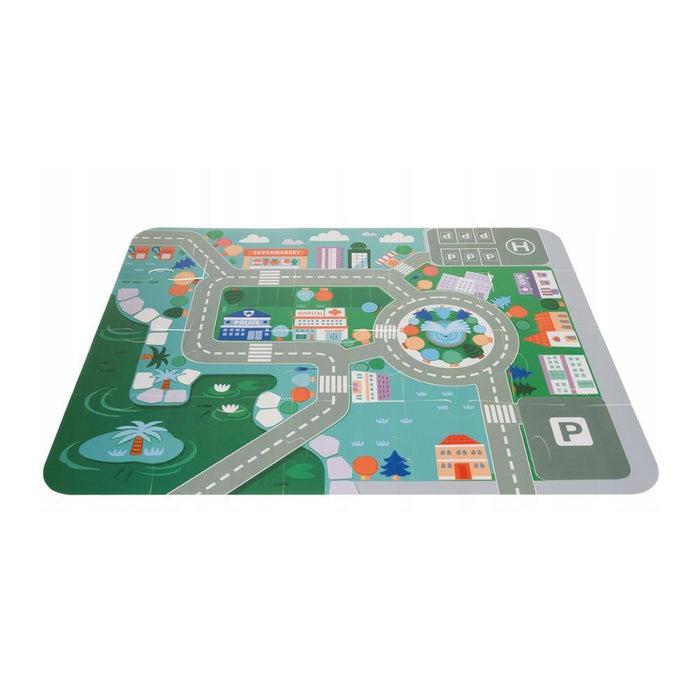 Blocos para Construção de Cidade em Madeira 100 Peças