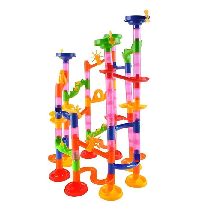 Jogo Marble Run Ball Track Slide 105 Peças
