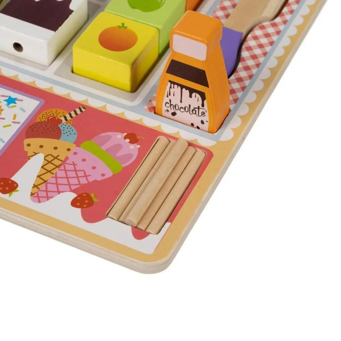 Puzzle Loja de Gelados em Madeira