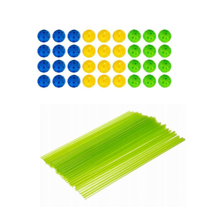 Kit de Construção com Varas Glow 100 Peças