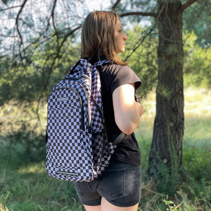 Mochila Checkerboard 50cm com Saco/Mochila