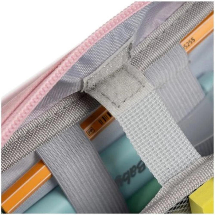 Estojo Duplo com 2 Divisórias Maaleo Rosa