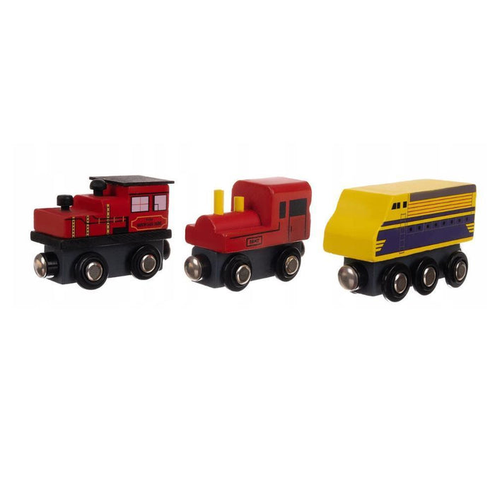 Comboio em Madeira 12 Peças