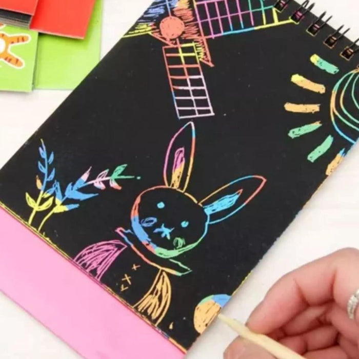 Conjunto Scratch Paper Note Good Luck Pink