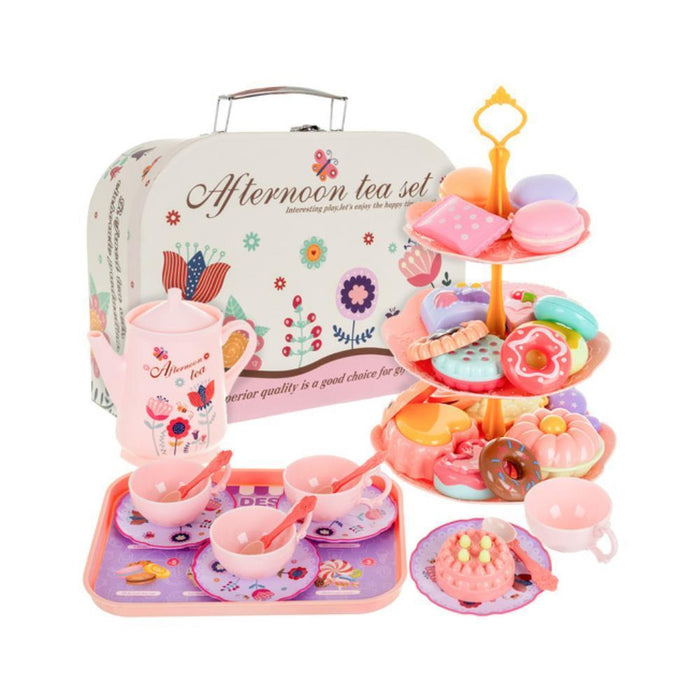 Mala com Conjunto de Chá e Bolos Afternoon Tea