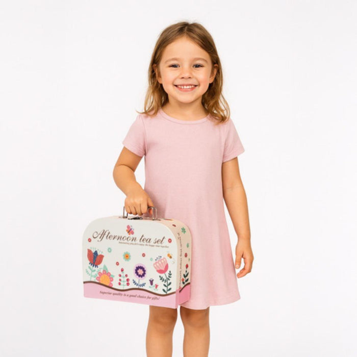 Mala com Conjunto de Chá e Bolos Afternoon Tea