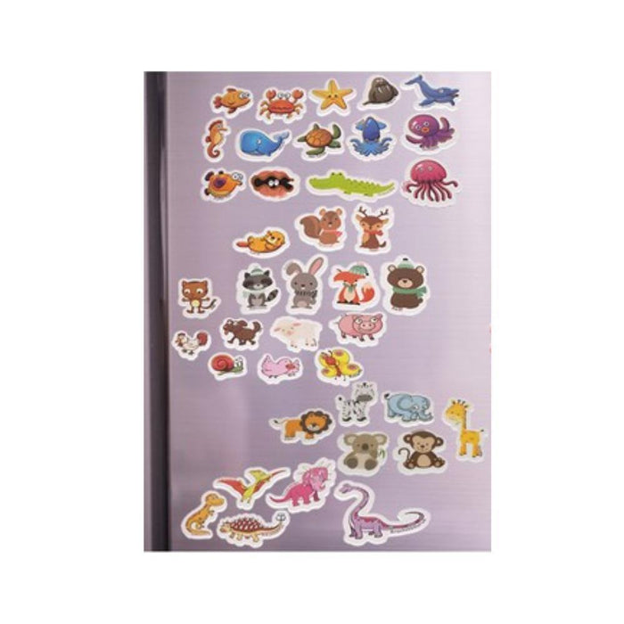 40 ímanes Magnéticos Animais em Caixa de Metal