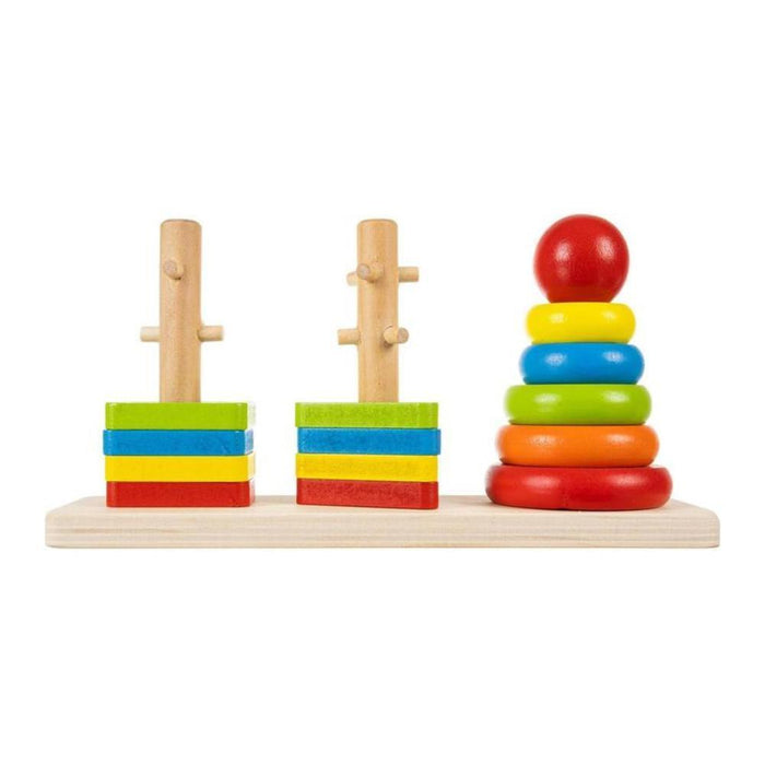 3 Torres para Organizar Formas em Madeira