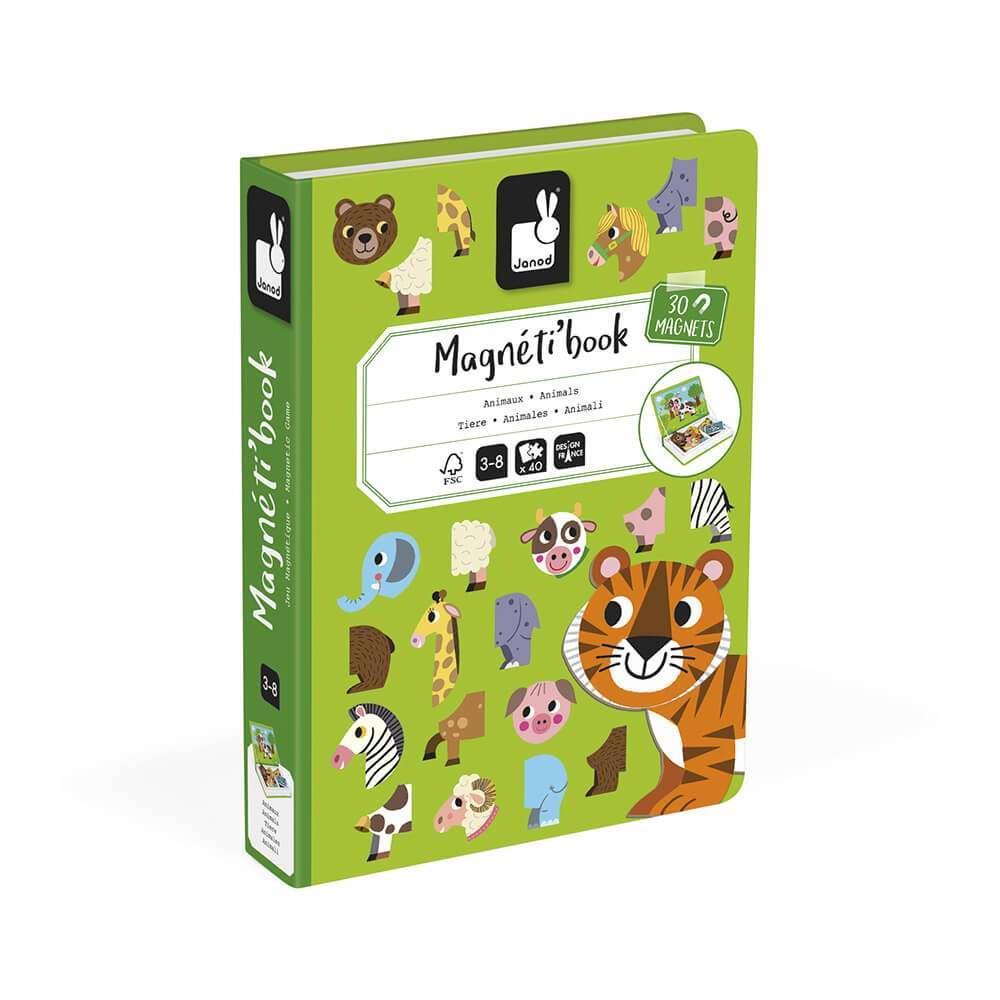 Janod MagnetiBook Animals Game