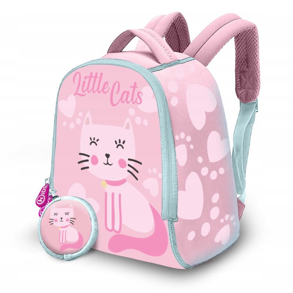 Little Cats Neoprene Mini Backpack 25x17cm
