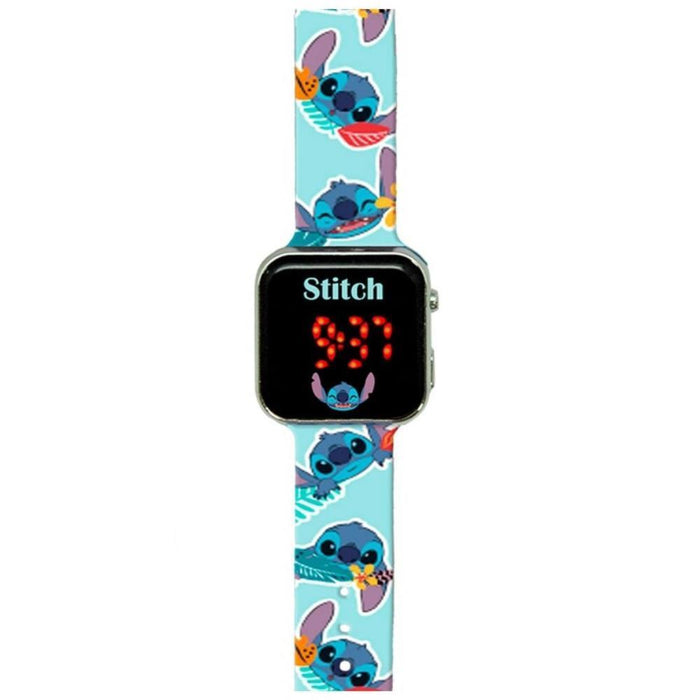 Stitch Faces Led Digital Clock
