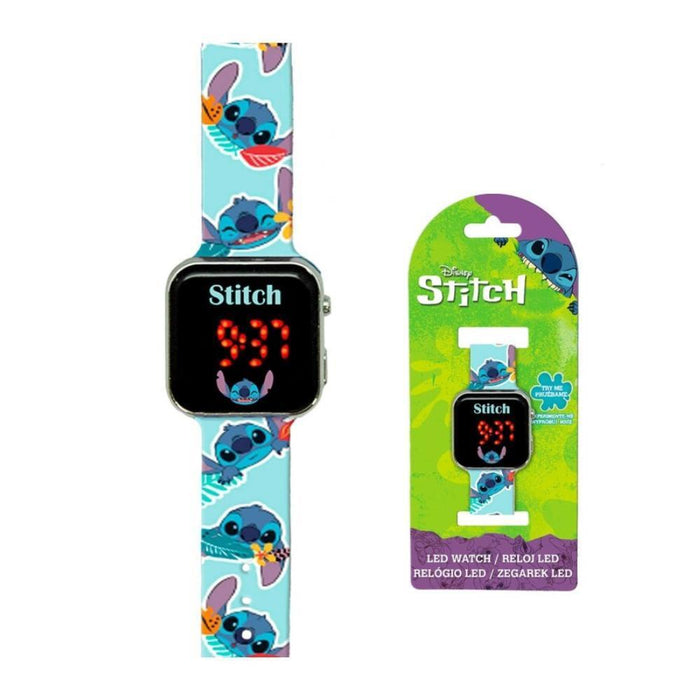 Stitch Faces Led Digital Clock