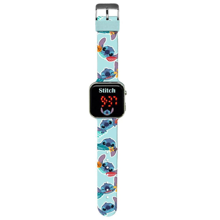 Stitch Faces Led Digital Clock