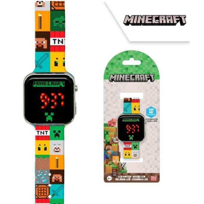 Minecraft TNT Led Digital Clock