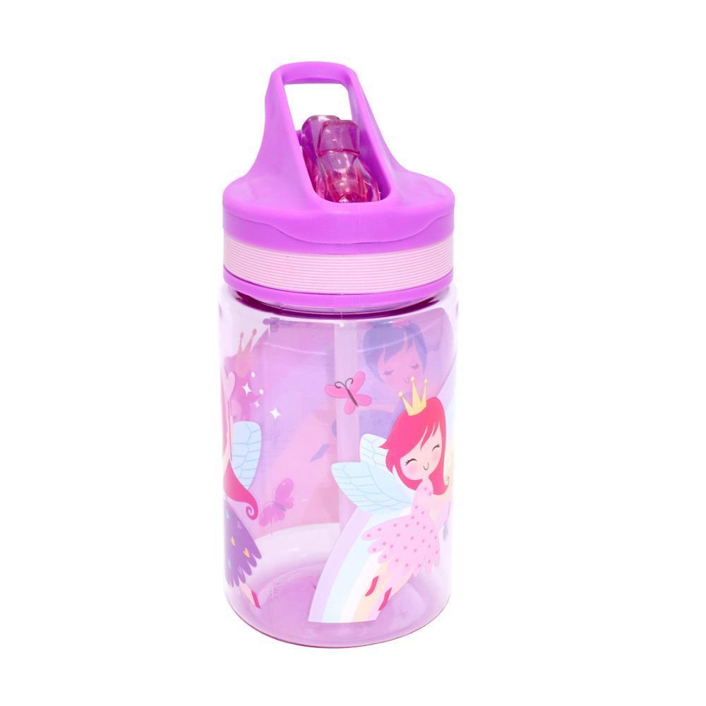 Garrafa com Palhinha Flip Fairy Princess 400ml