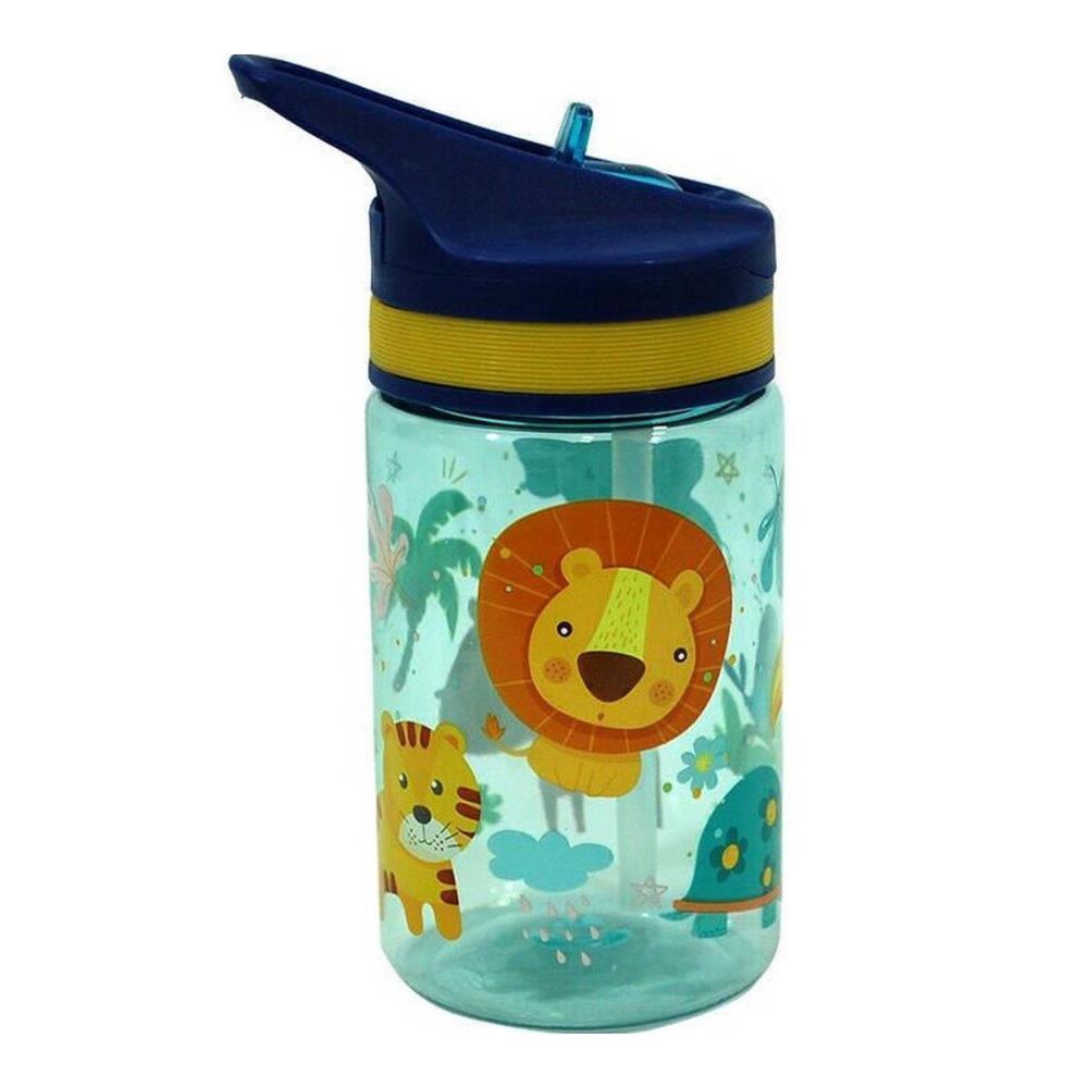 Botella Flip Into The Jungle con pajita, 400 ml