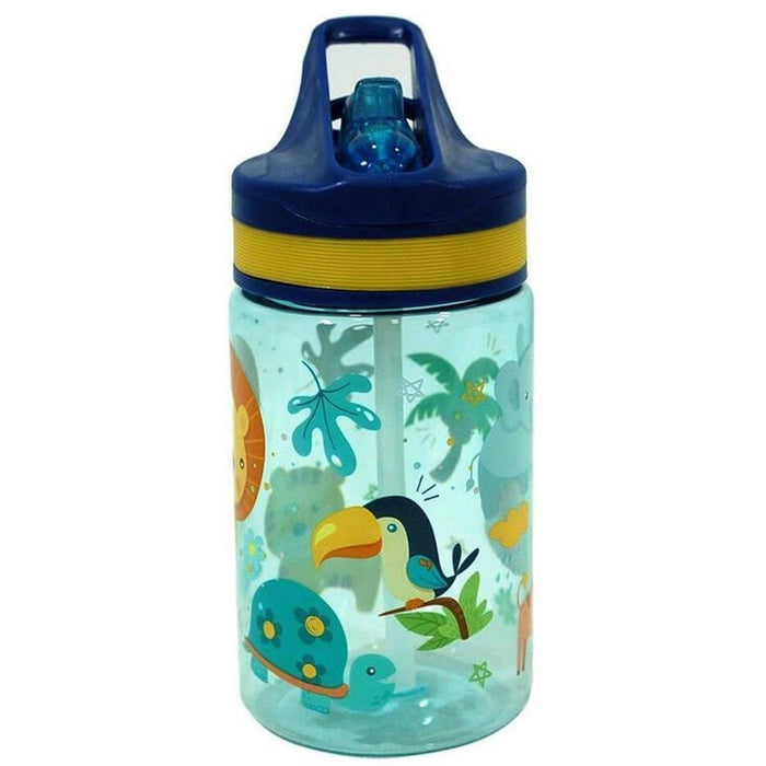 Garrafa com Palhinha Flip Into The Jungle 400ml