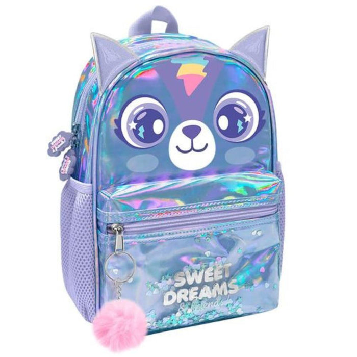 Mochila Prateada Sweet Dreams 29cm