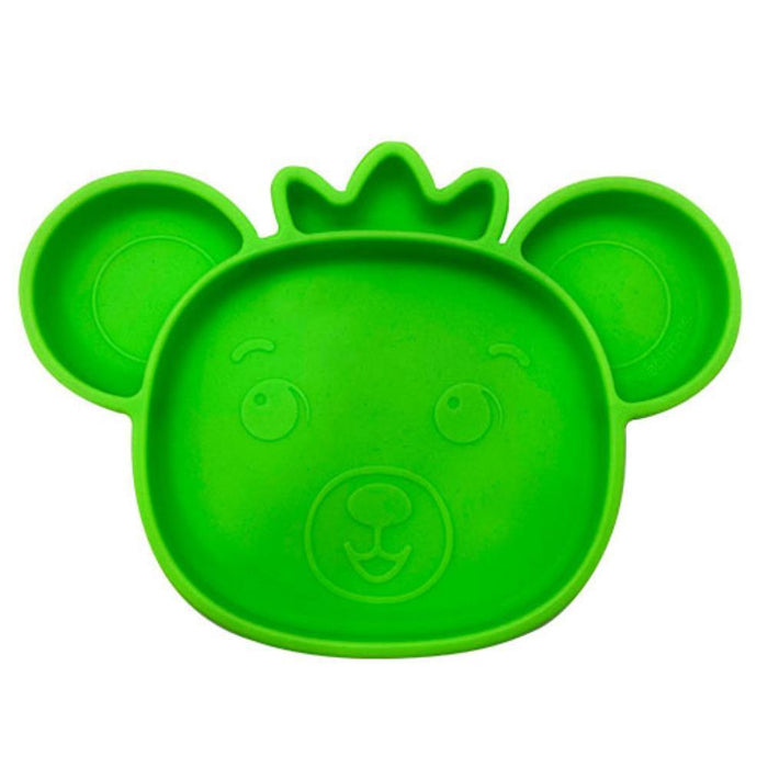 Prato em Silicone Frootimals Bubba Tropibear