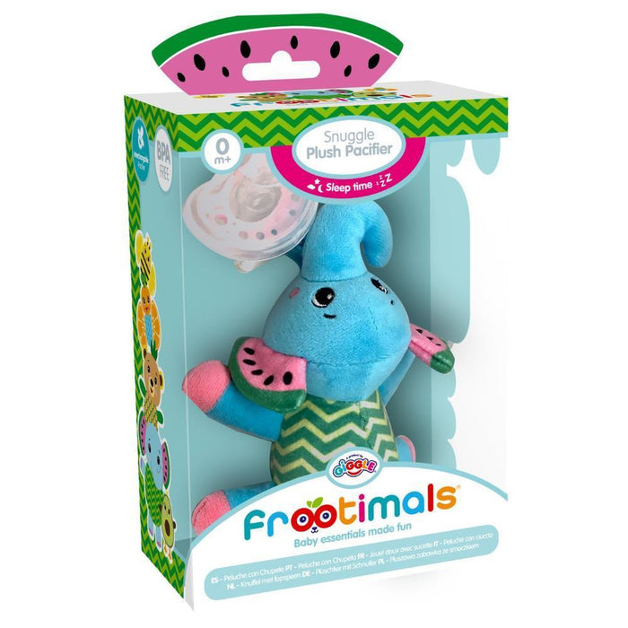 Peluche com Clip e Chupeta Frootimals Melany Melephant