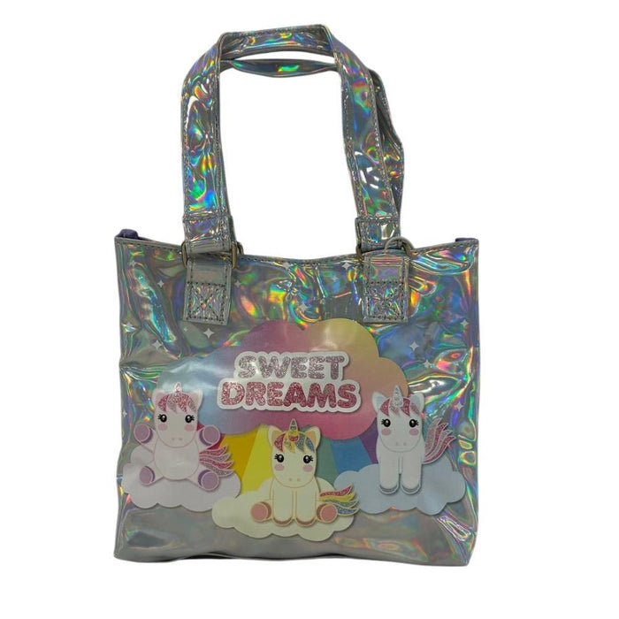 Mala Tote Sweet Dreams Prateado